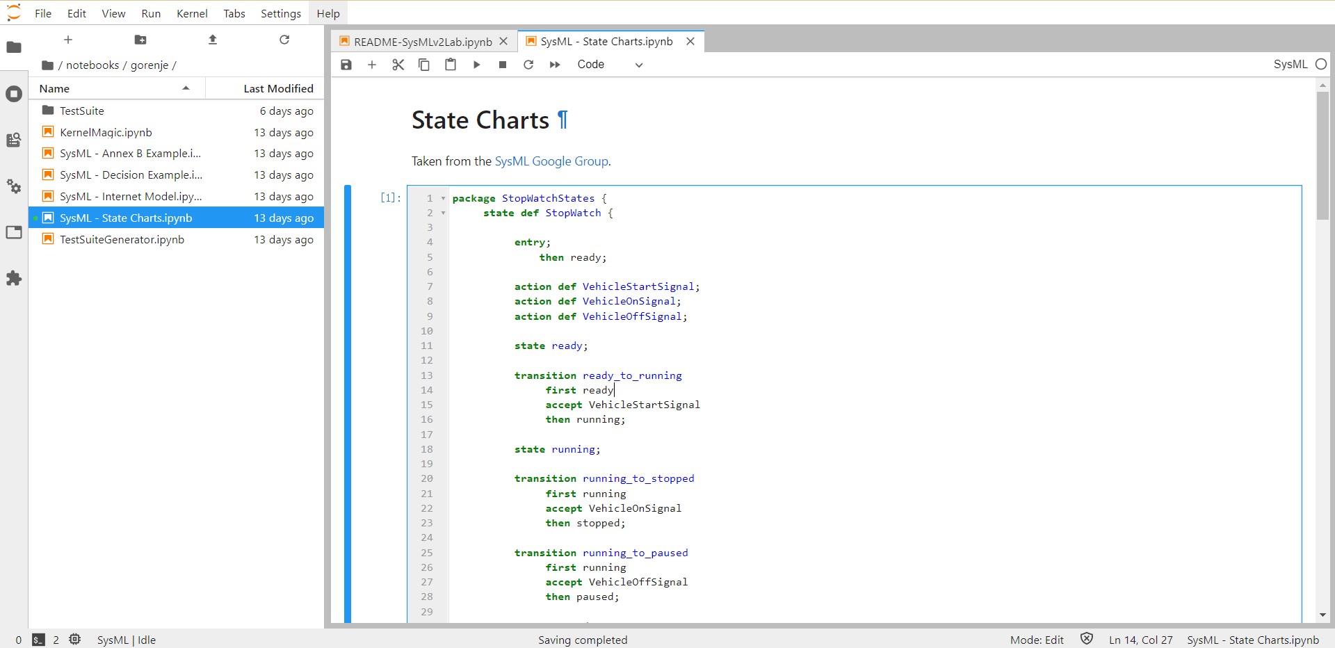 statecharts